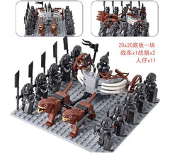 Medieval Haradrim Mammoth Knights Orc War Elephant Set