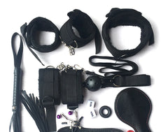 10-Piece Plush Strap Teasing Toy Set